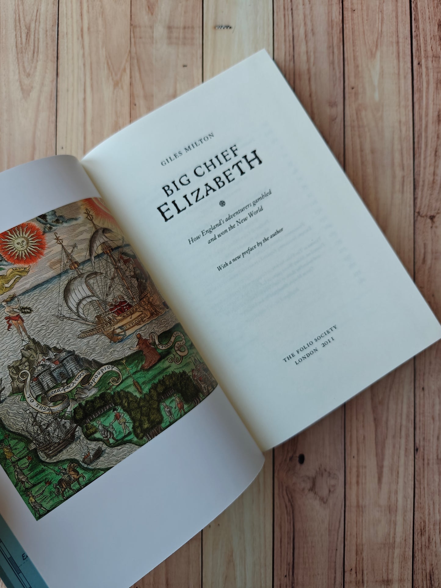 Big chiz Elizabeth by Giles milton - Folio Society
