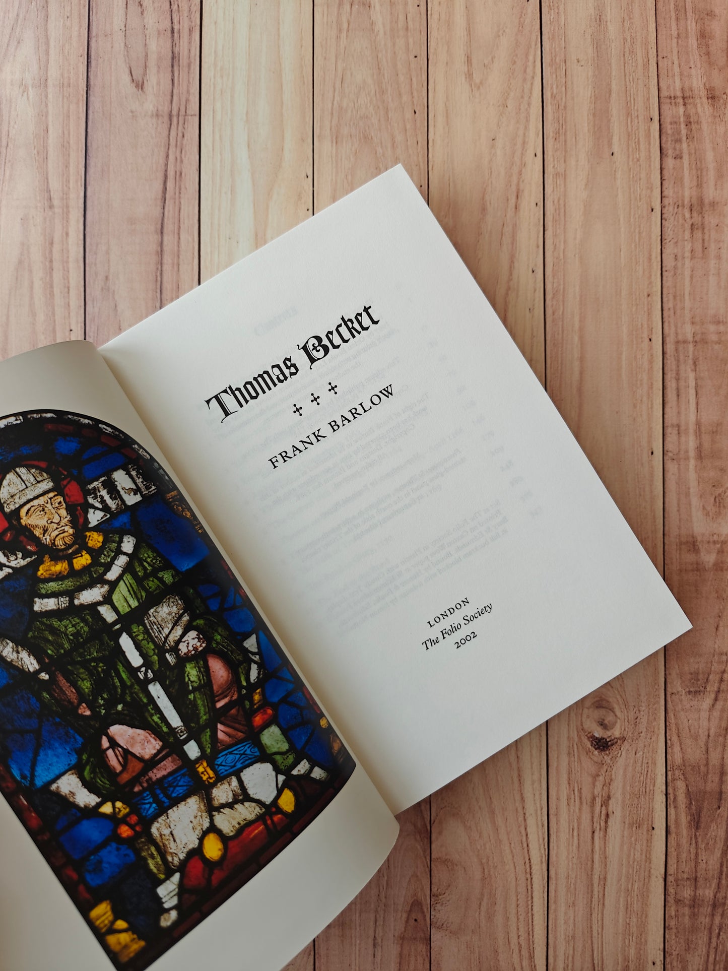 Thomas Becket by Frank Barlow - Folio Society