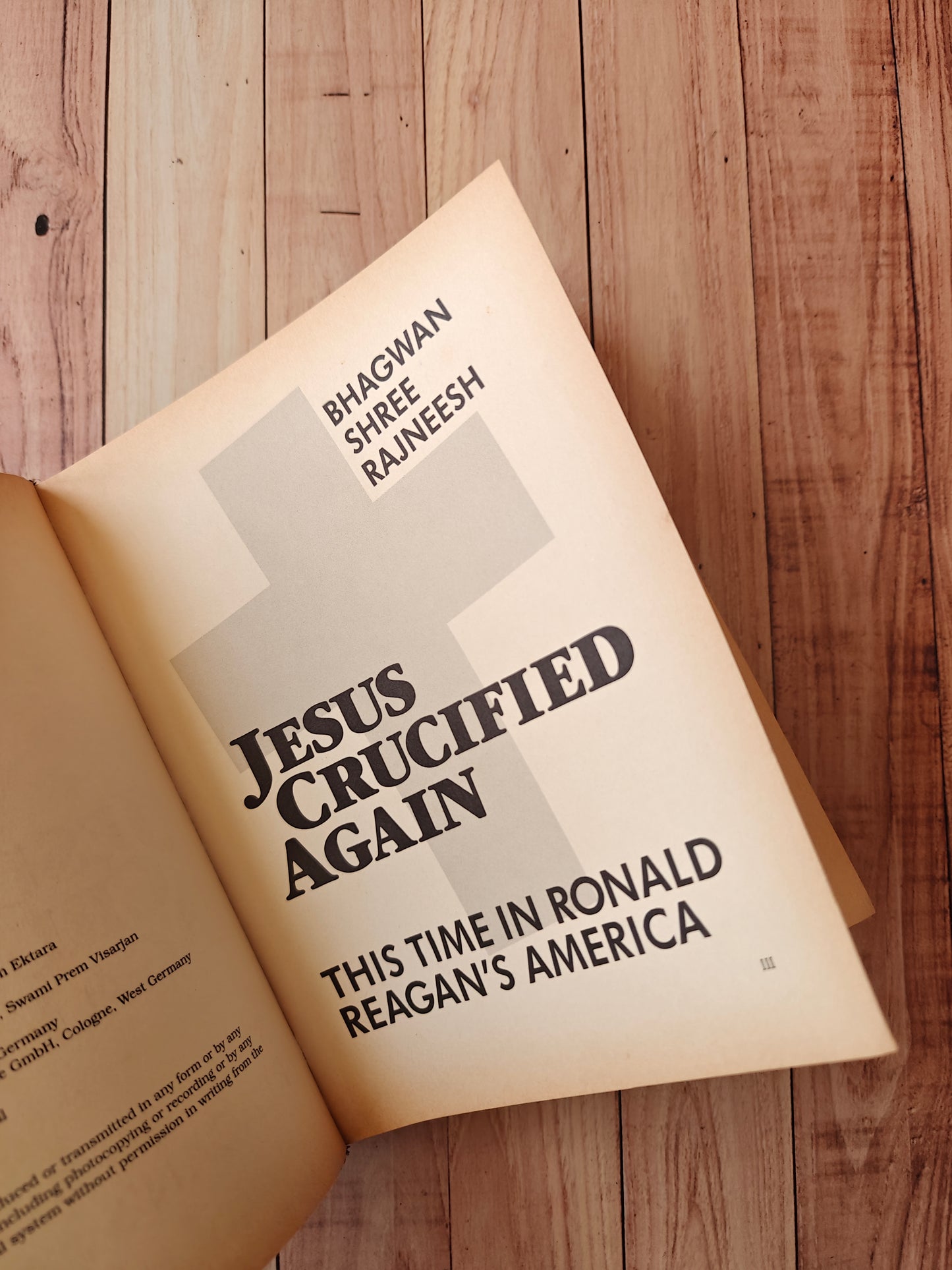 Jesus crucified again