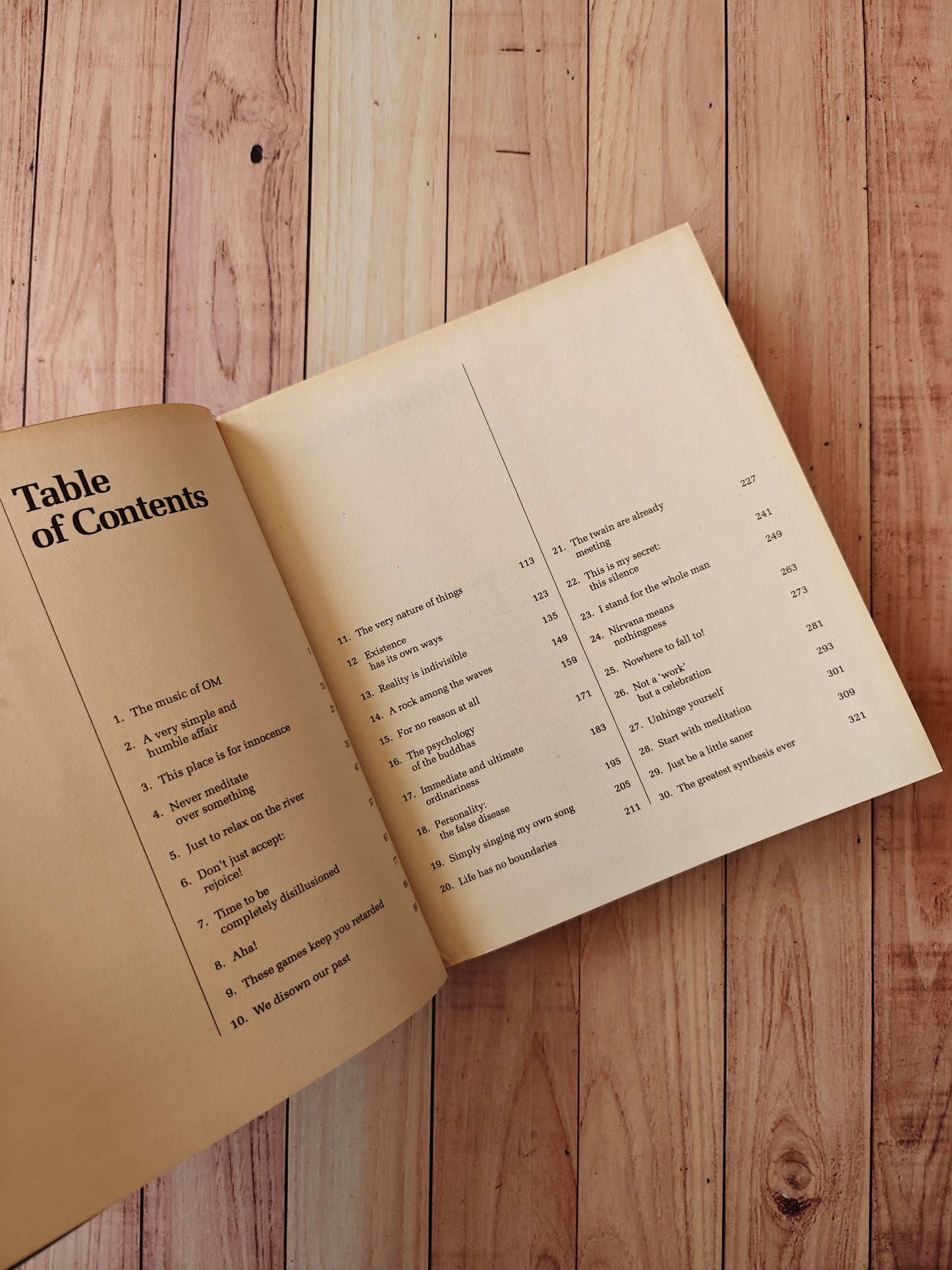 The sound of silence: The diamond in the lotus