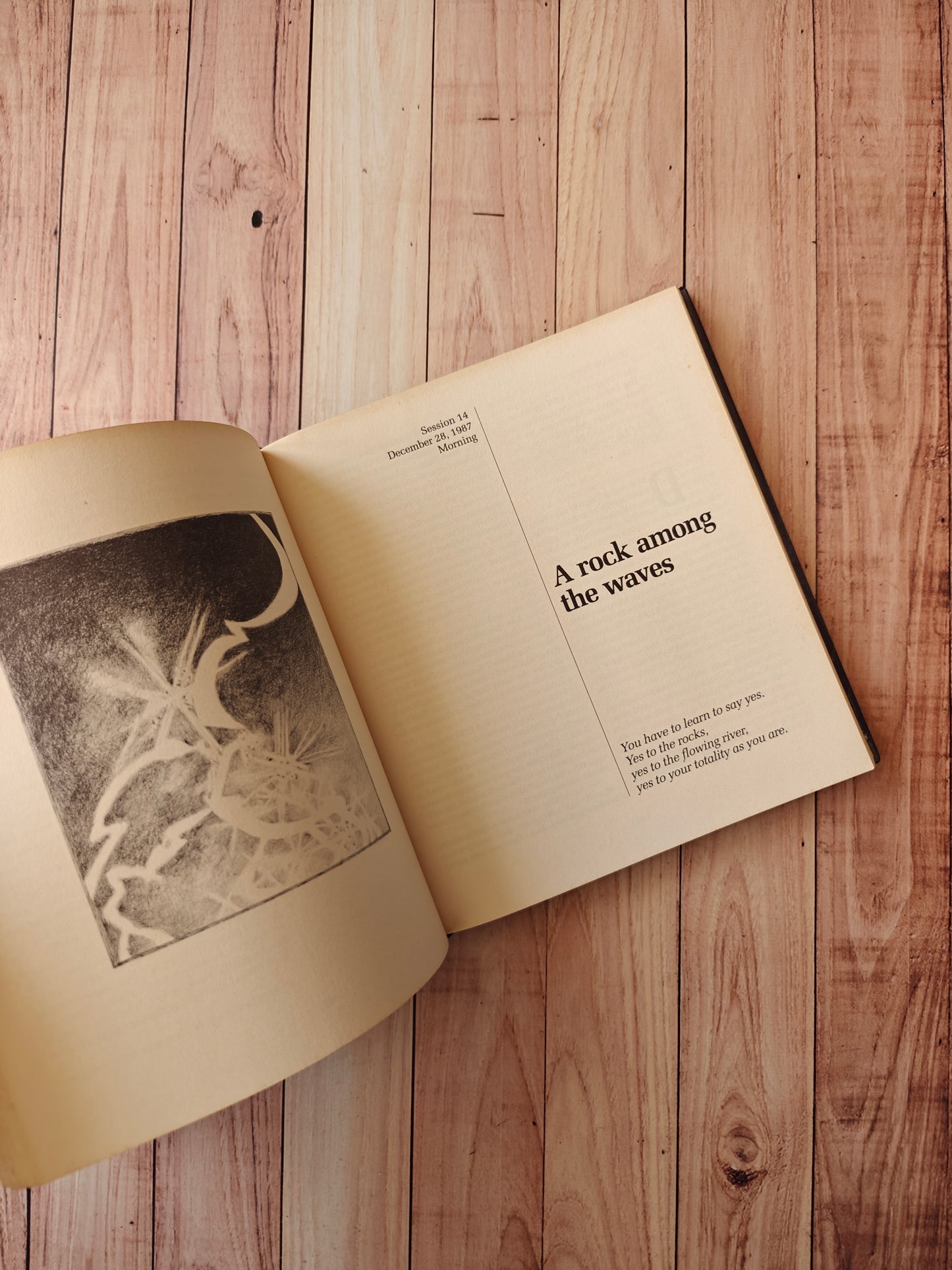 The sound of silence: The diamond in the lotus