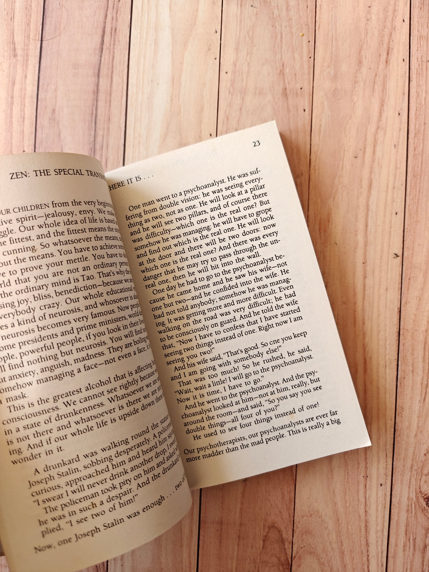 Zen : The special transmission