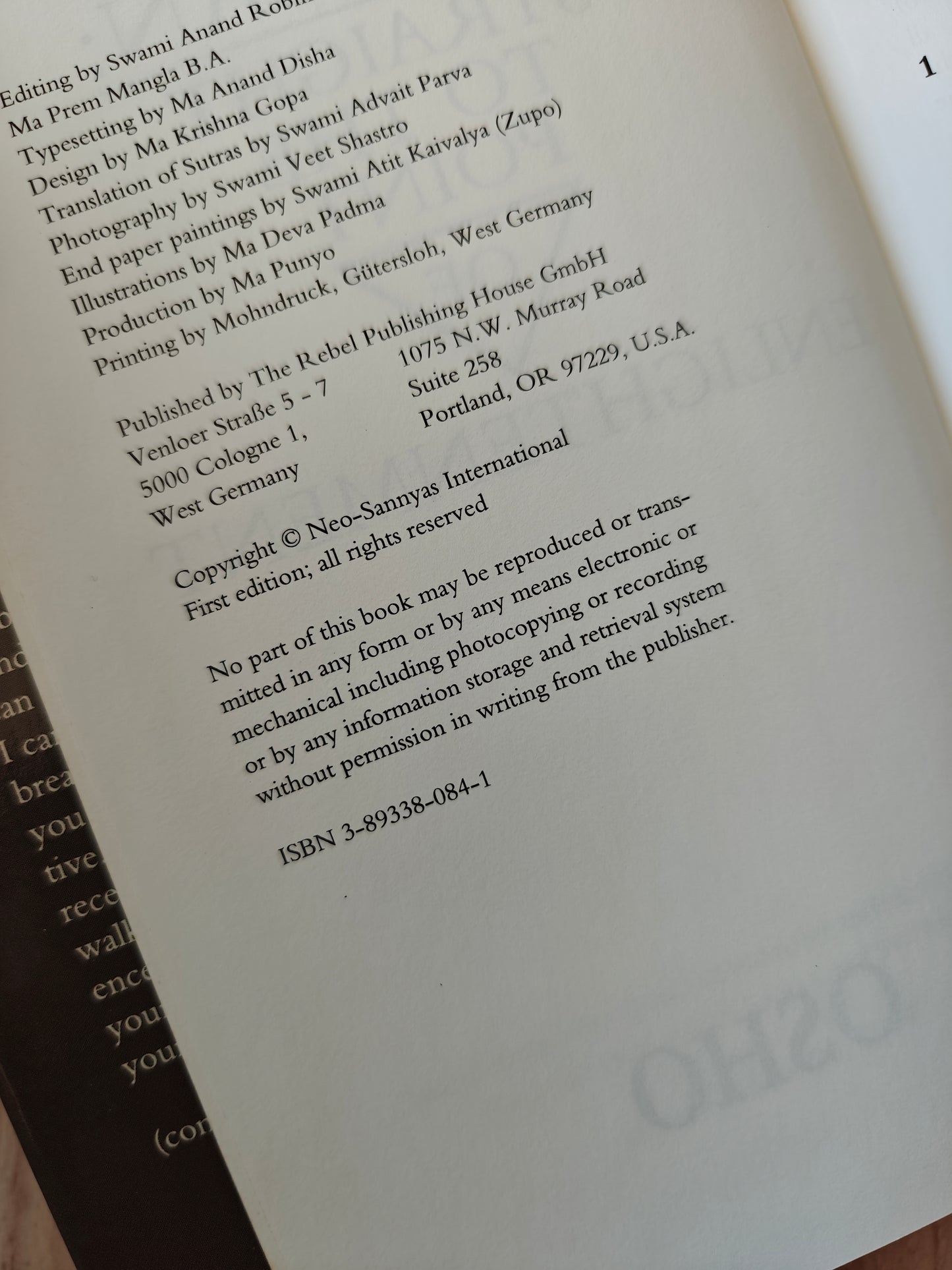 Yakusan: Straight to the point of enlightenment