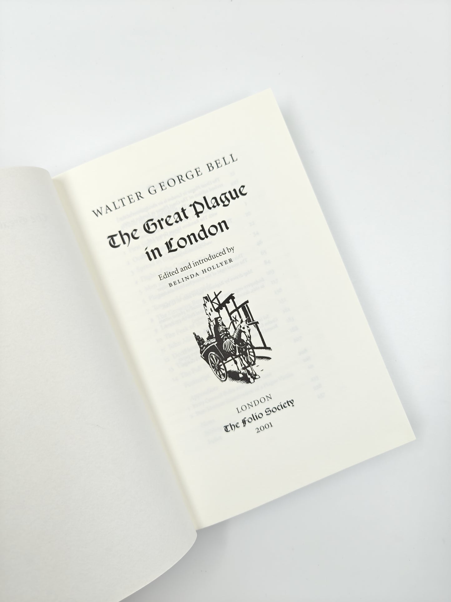 The great plague in london - Folio society