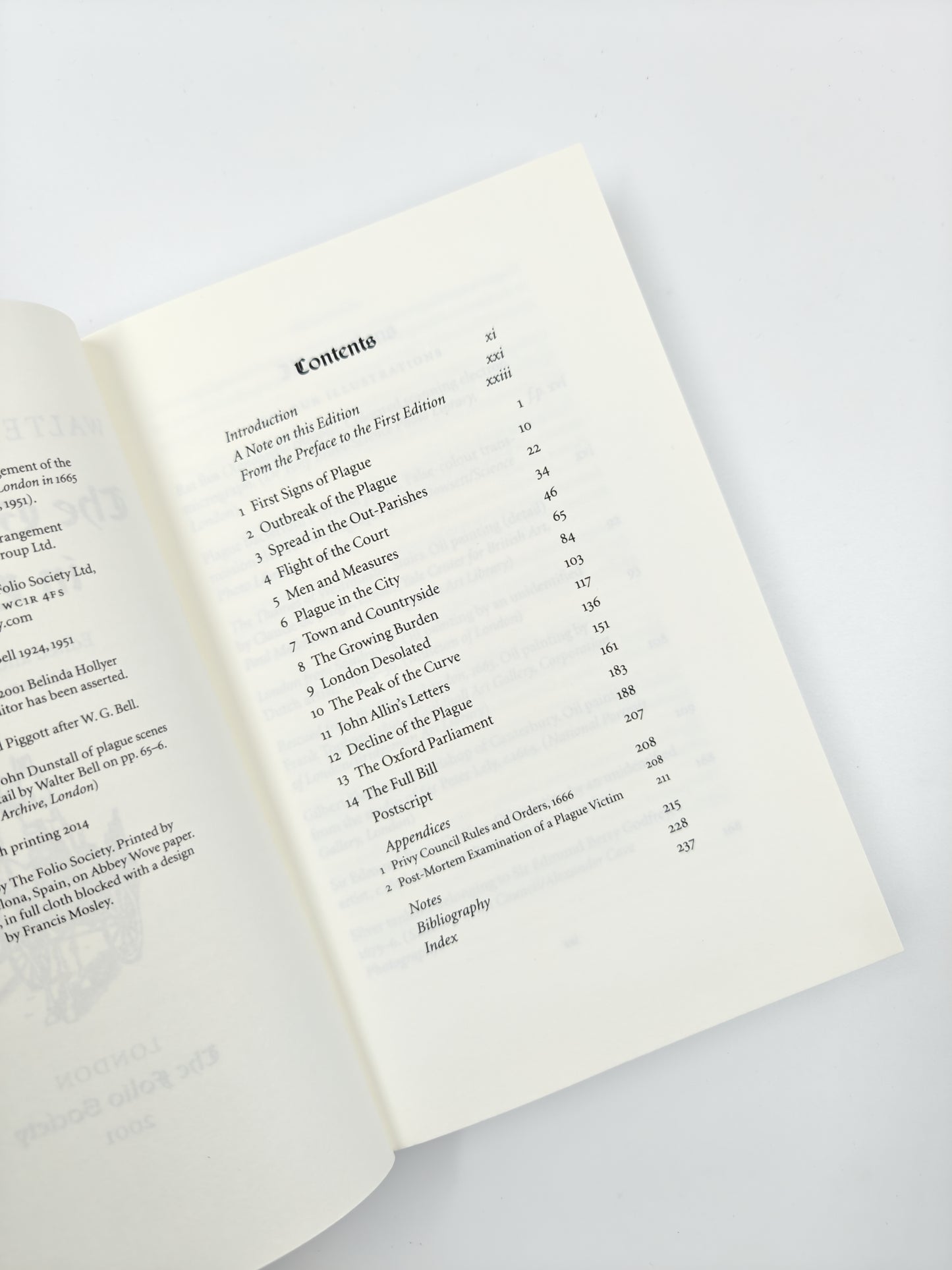 The great plague in london - Folio society